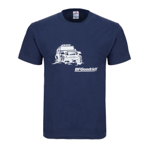 T-shirt BFGoodrich uniseks, kolor granatowy (Navy)