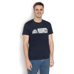 T-shirt BFGoodrich z motywem ciężarówki, kolor granatowy