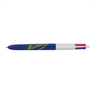 Czterokolorowy długopis Heritage – kolor granatowy (Navy)