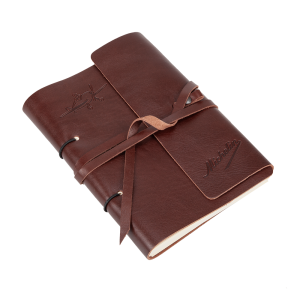 Aviation Leather Bound Notebook
