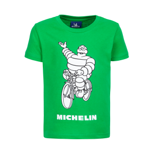 Camiseta infantil Michelin, verde