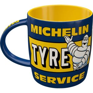 Heritage Ceramic Mug - Tyres Bibendum Yellow