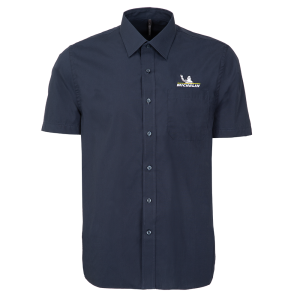 Męska koszulka z krótkim rękawem, kolor granatowy (navy)