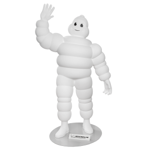 Statuetka Michelin Man z motywem powitania