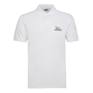 Polo blanc Corporate pour homme