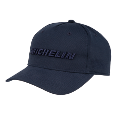Niebieska czapeczka z daszkiem Michelin z napisem